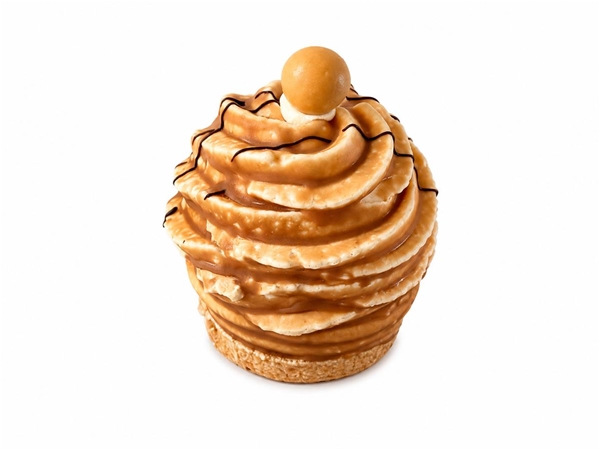 Caramel gebakje