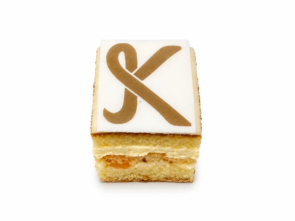 Petit fours met print
