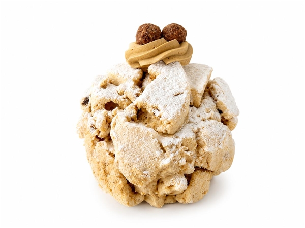 Glutenarm hazelnootschuimbol