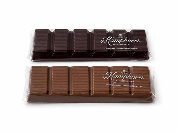 Chocolade reep suikerarm